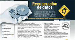 Desktop Screenshot of datarecsa.com